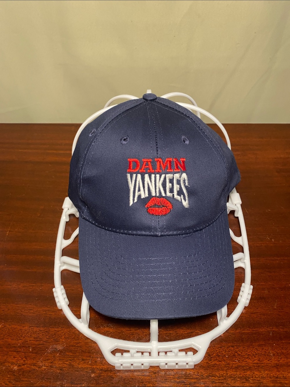 Vintage Toopers Navy 'Damn Yankees' Embroidered Baseball Cap Strapback Cap O/S
